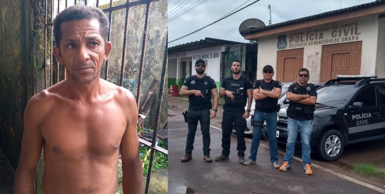 POLÍCIA CIVIL PRENDE HOMEM CONDENADO POR ESTUPRO DE VULNERÁVEL NO MUNICÍPIO DE AMAPÁ 